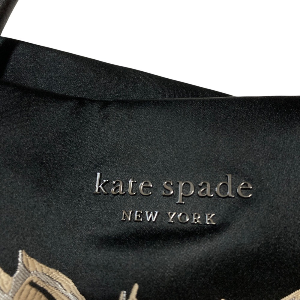 Kate Spade New York Everything Puffy Cat Large Tote Bag, Black, Women's - Picture 9 of 11